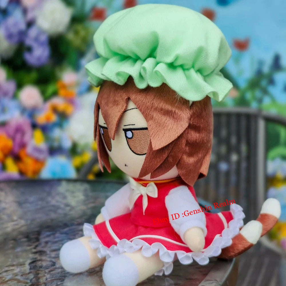 Anime Touhou Project Fumo Series Chen Plush Doll Cartoon Gift 20cm 07FC0E-D4 - KOEEK