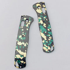 1 Pair Aluminum Handle Patch Grip Scales for Benchmade Bugout 535 Folding Knives 07FC0E-D4 - KOEEK