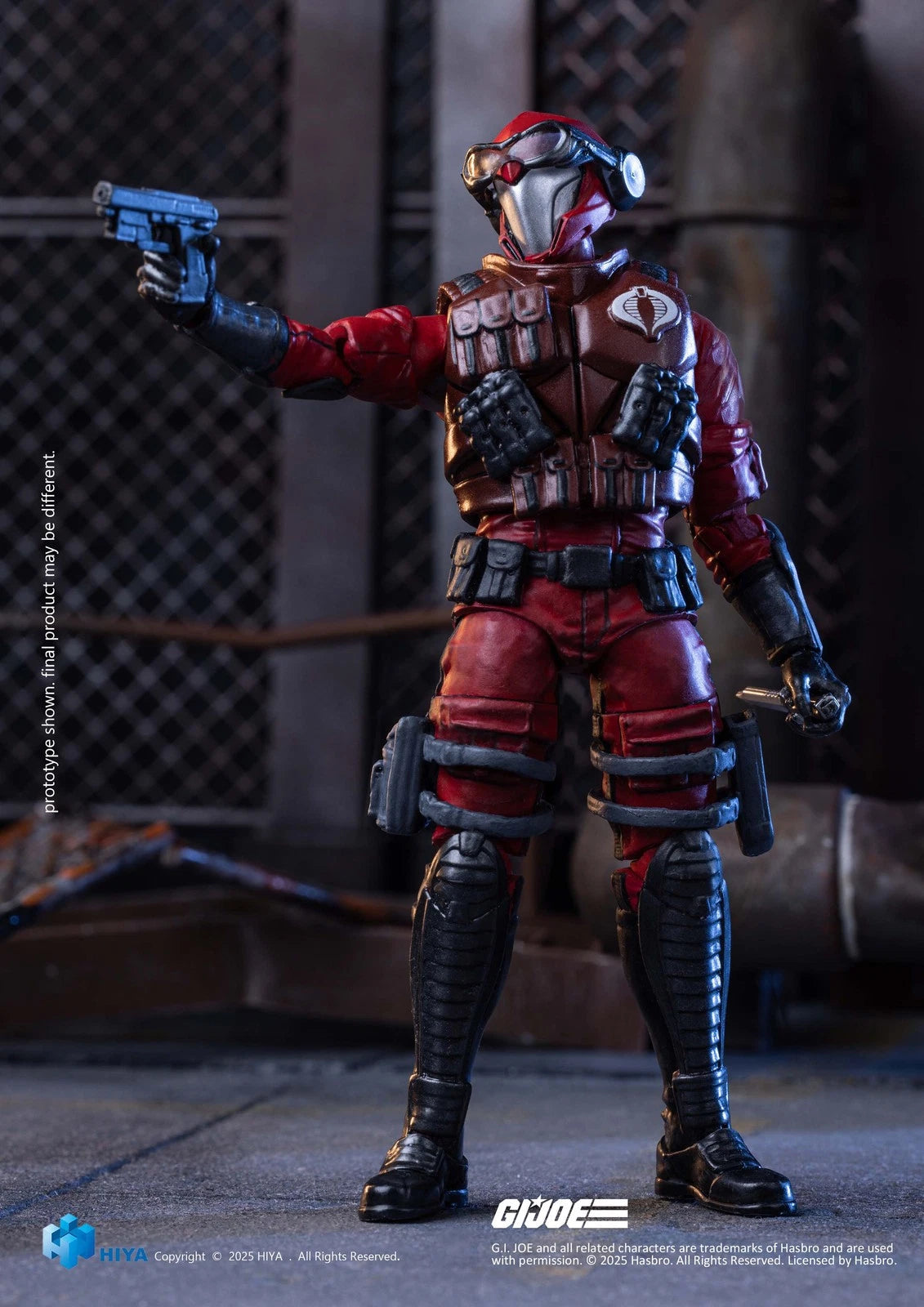 In Stock HIYA Special Forces Crimson Viper 1/18 Scale Collectible Action Figure HIYA - KOEEK