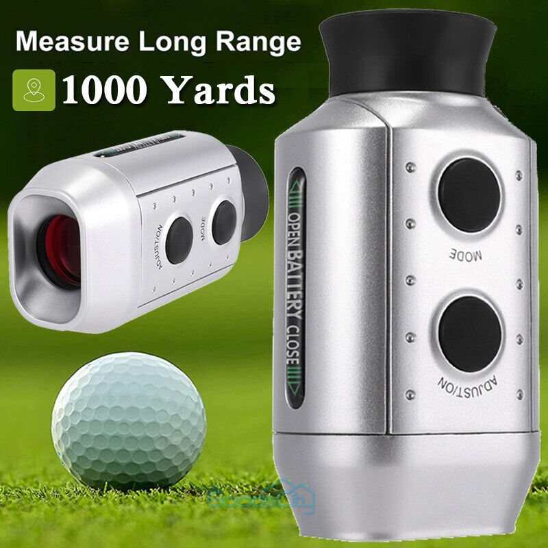 ny 1000 Yards Laser Range Finder for Jakt Bueskyting Golf 7X vanntett veske