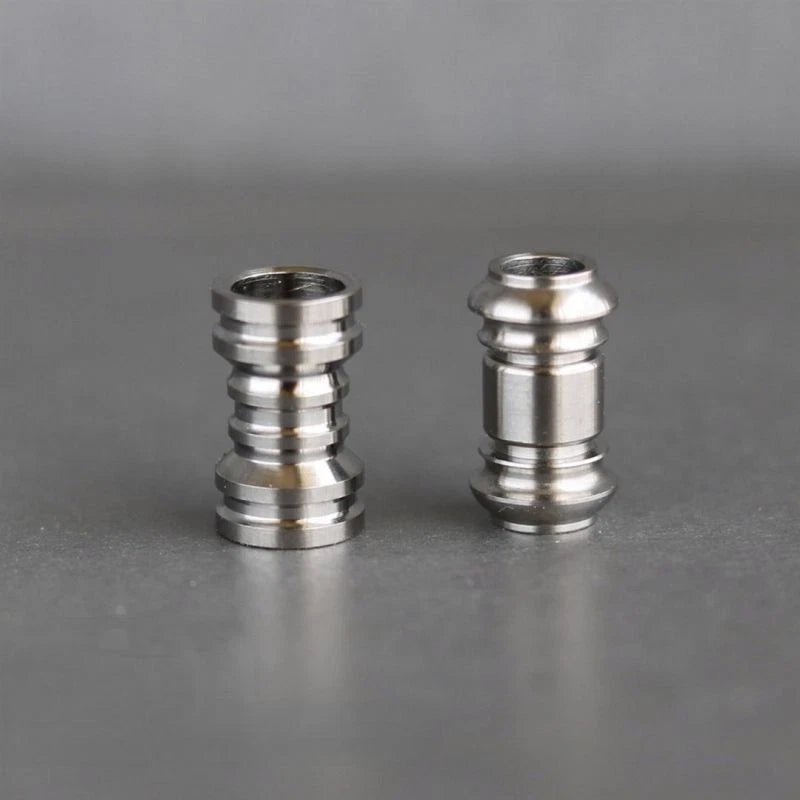 EDC Titanium Knife Lanyard Bead Necklace Paracord Pendant Bracelet DIY Bead Gift 07FC0E-D4 - KOEEK