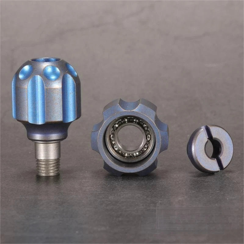 Titanium Knife Lanyard Bead Paracord Necklace Pendant Fidget Spinner EDC Gifts 07FC0E-D4 - KOEEK