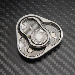 EDC Click Clicker Revolve Slider Push Card Hand Fidget decompression Pocket gift 07FC0E-D4 - KOEEK