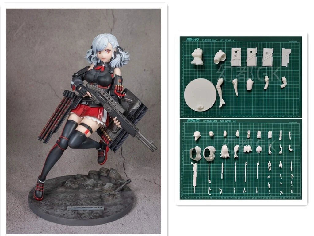 Anime Girls Frontline SPAS-12 Unpainted GK Models Unassembled Figures Resin Kits 07FC0E-D4 - KOEEK