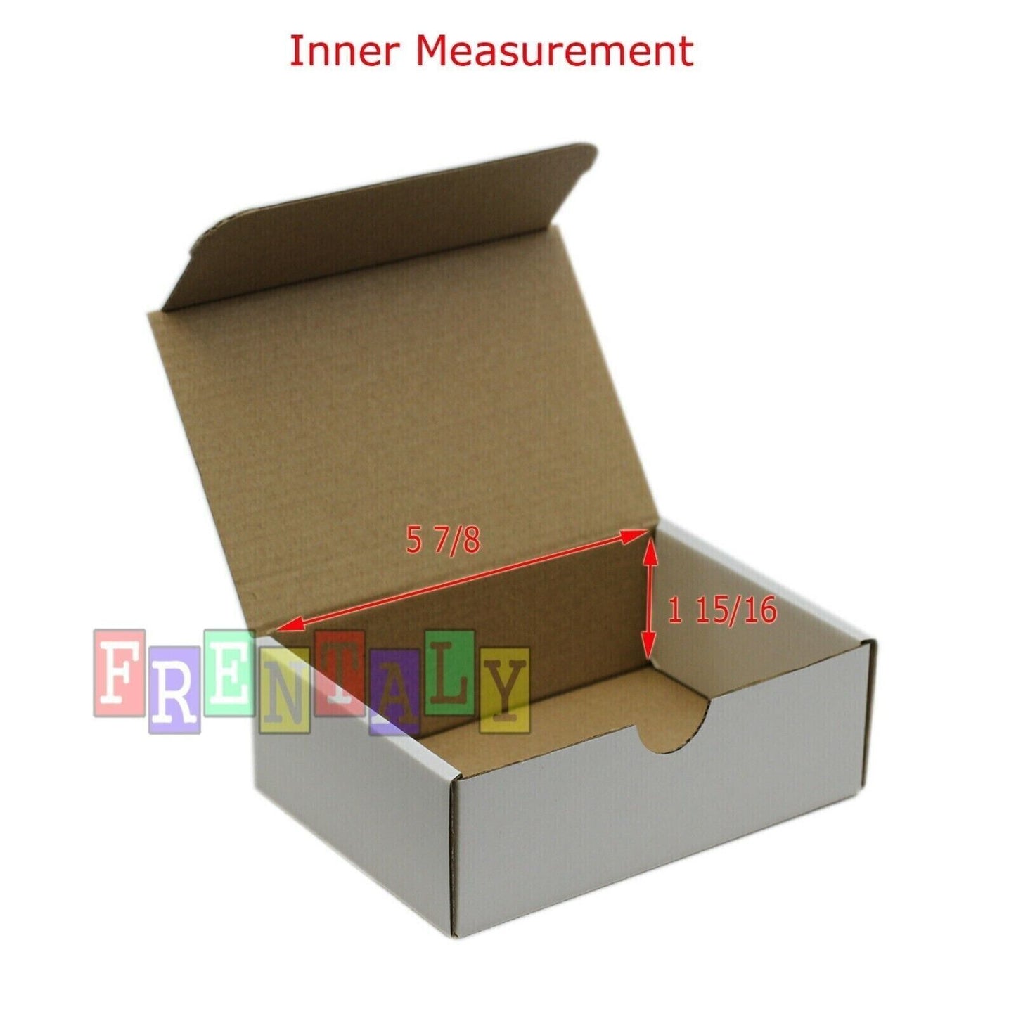 100 6x4x2 Cardboard Paper Boxes Mailing Packing Box Corrugated Carton