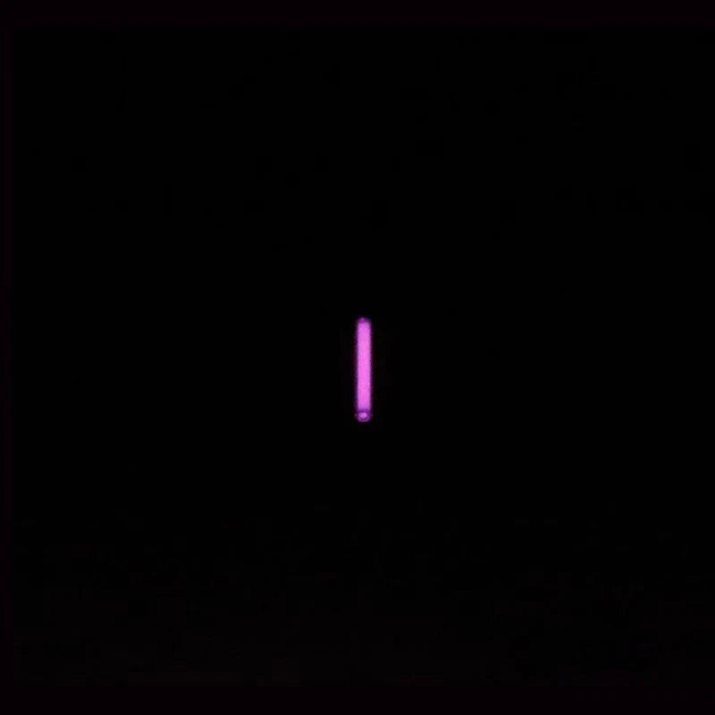 1pcs 2x12mm Tube Night Luminous Tube Signal Light Tube 25 Years Life EDC Toy 07FC0E-D4 - KOEEK