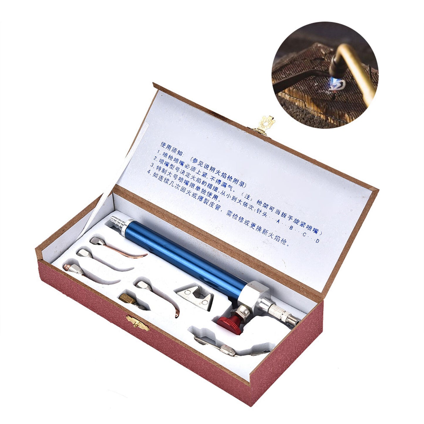 new Gas Torch Jewelry DIY Welding Soldering Melting Making Tool Kit with Torch Tips koeek - KOEEK