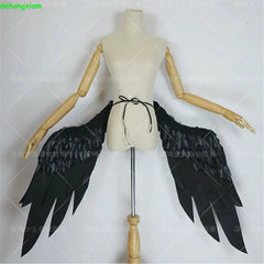 Anime Overlord Albedo Wings Foldable Handmade Cosplay Props Costume Accessories HANDMADE - KOEEK