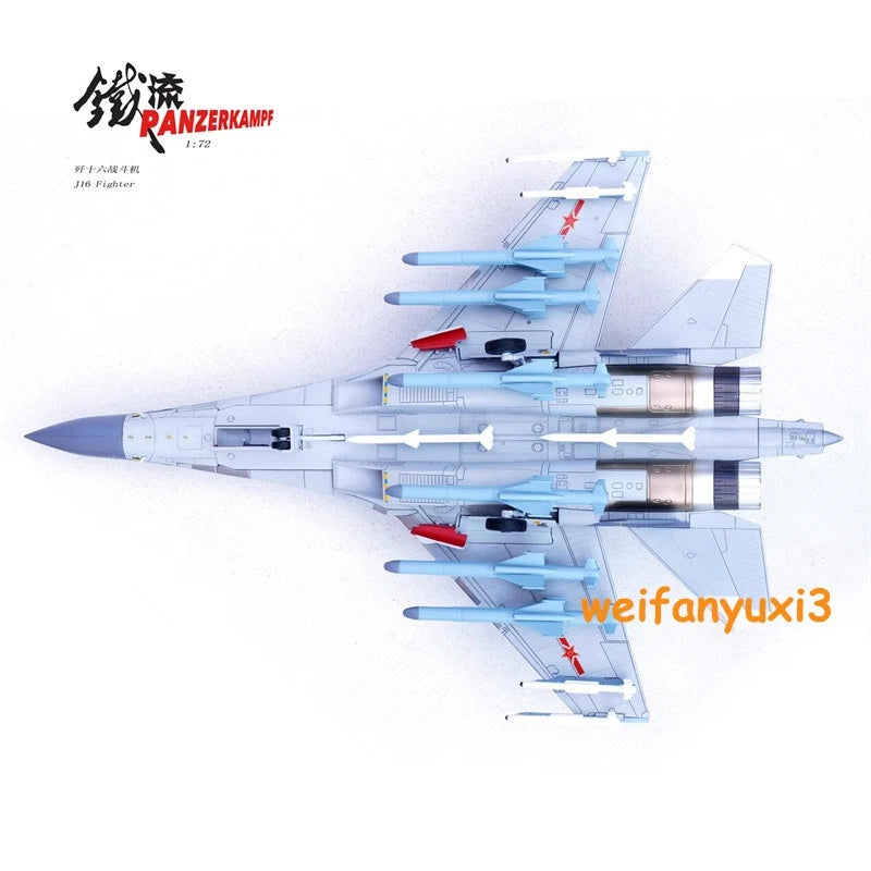 PANZERKAMPF 1/72 Chinese J-16 fighter jet NO.78077 14652PB Finished Model Gift PANZERKAMPF - KOEEK