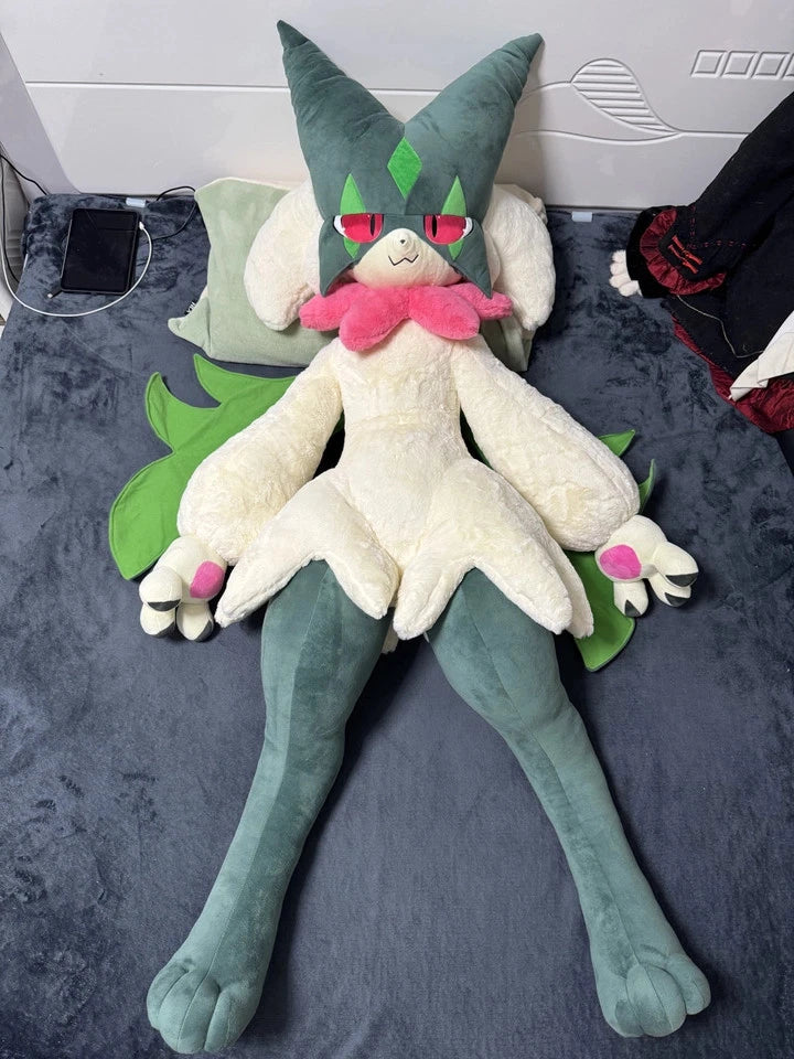 Refined 170cm Stuffed Toy Meowscarada Plushie Doll Anime Collect Decor Handmade HANDMADE - KOEEK