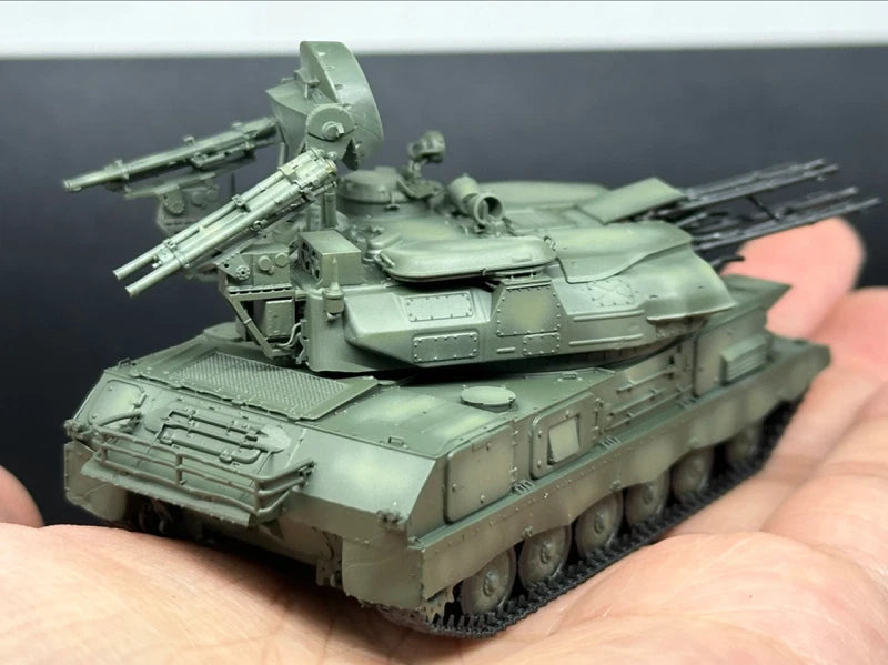 Soviet "Shilka River M4/ZSU-23-4 anti-aircraft gun"3D 1/72 Printed Painted Model 07FC0E-D4 - KOEEK