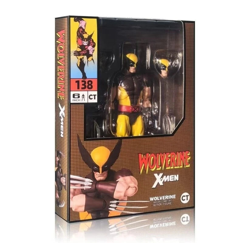 CT Toys Wolverine Mafex 138 Action Figure Collectible Model  Boxed In Stock 07FC0E-D4 - KOEEK