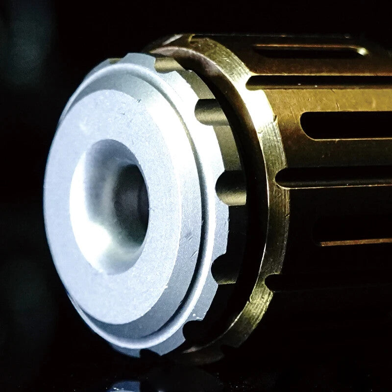 Titanium Copper Pendant EDC Bead Fidget Spinner Fingertip Gyro Adult Fidget Toy 07FC0E-D4 - KOEEK