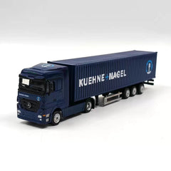 1:87 Mercedes-Benz Truck Kuehne+Nagel Container Trailer Alloy Model Display 07FC0E-D4 - KOEEK