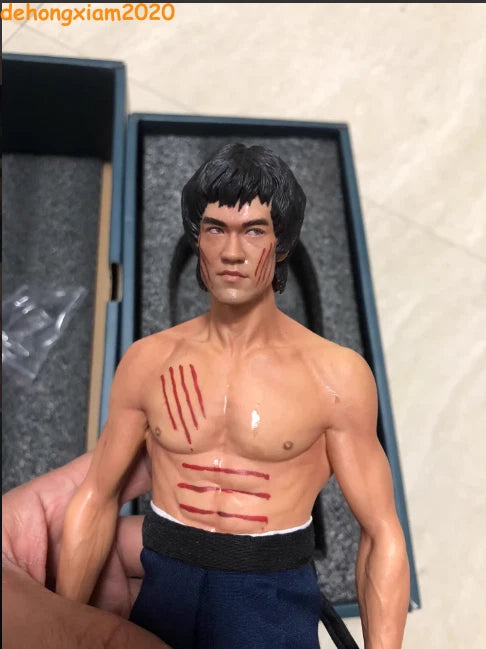 1/6  CHINA. X-H Bruce Lee 李小龙 Figure Statue Action Model IN STOCK! 07FC0E-D4 - KOEEK