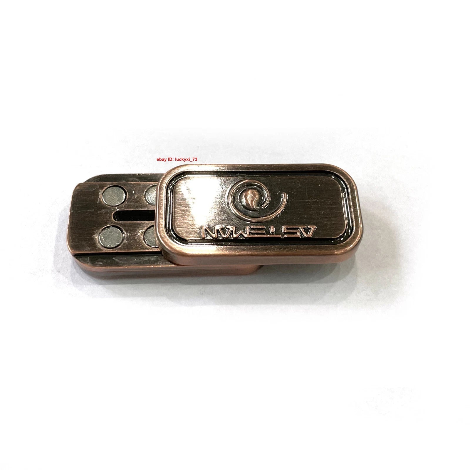 Push Slider Metal Fidget Relaxing Toy Pressure-relief Toys EDC Gift 07FC0E-D4 - KOEEK
