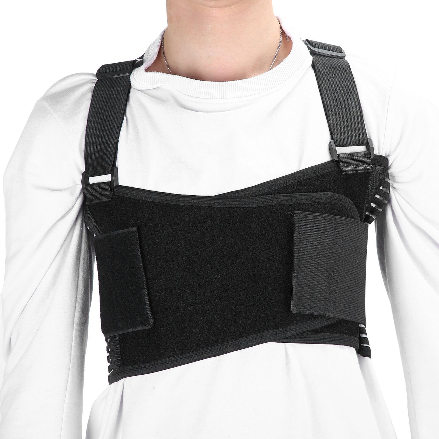 new Rib Fracture Support Brace Breathable Adjustable Chest Lumbar Protector Str Kye koeek - KOEEK