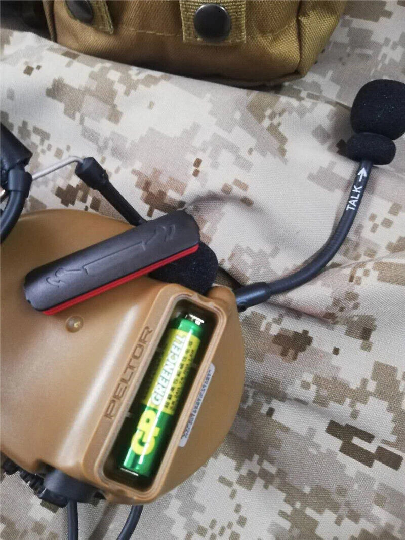 C3Comtac III TCA Headset Military Standard Plug Headset For PRC 148 152 MBITR TCA - KOEEK