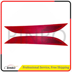 For M5 F90 2018 2019 2020-2023 Pair Rear Side Bumper Reflector Left+Right Red 07FC0E-D4 - KOEEK