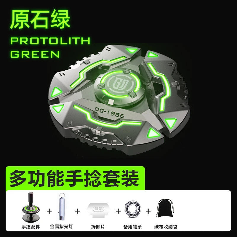 EDC Fidget Spinner Luminous Durable High Speed Silent Bearing Metal Stressrelief 07FC0E-D4 - KOEEK