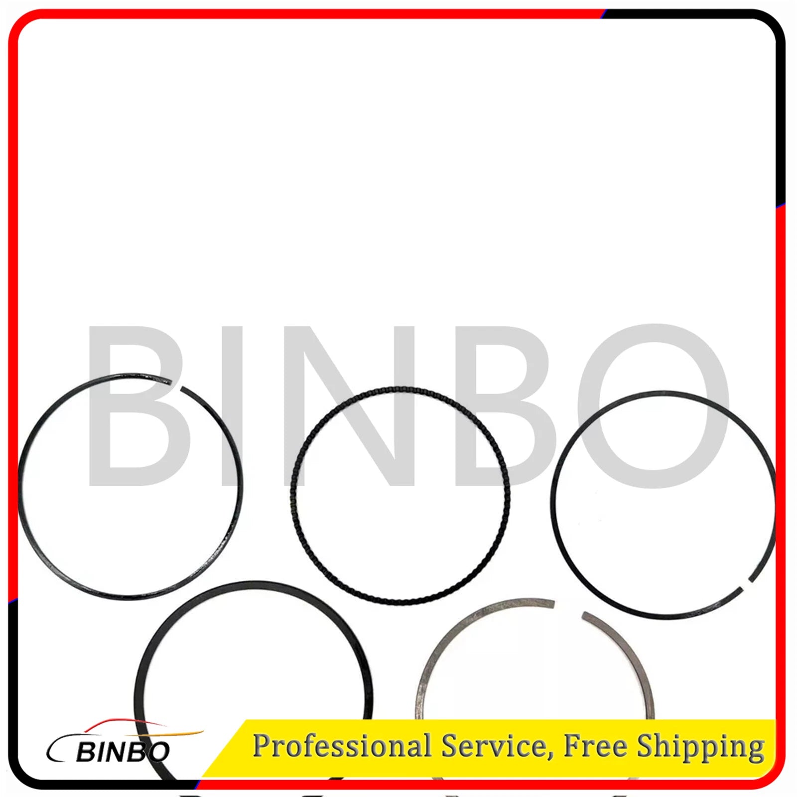 4X Engine piston rings For BMW B48 2.0T F20 F23 F33 F55 F56 G30 220i 07FC0E-D4 - KOEEK