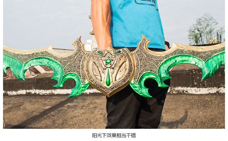 WOW Warglaive of Azzinoth Full Metal Illidan Stormrage Lifesize 125cm In Stock 07FC0E-D4 - KOEEK