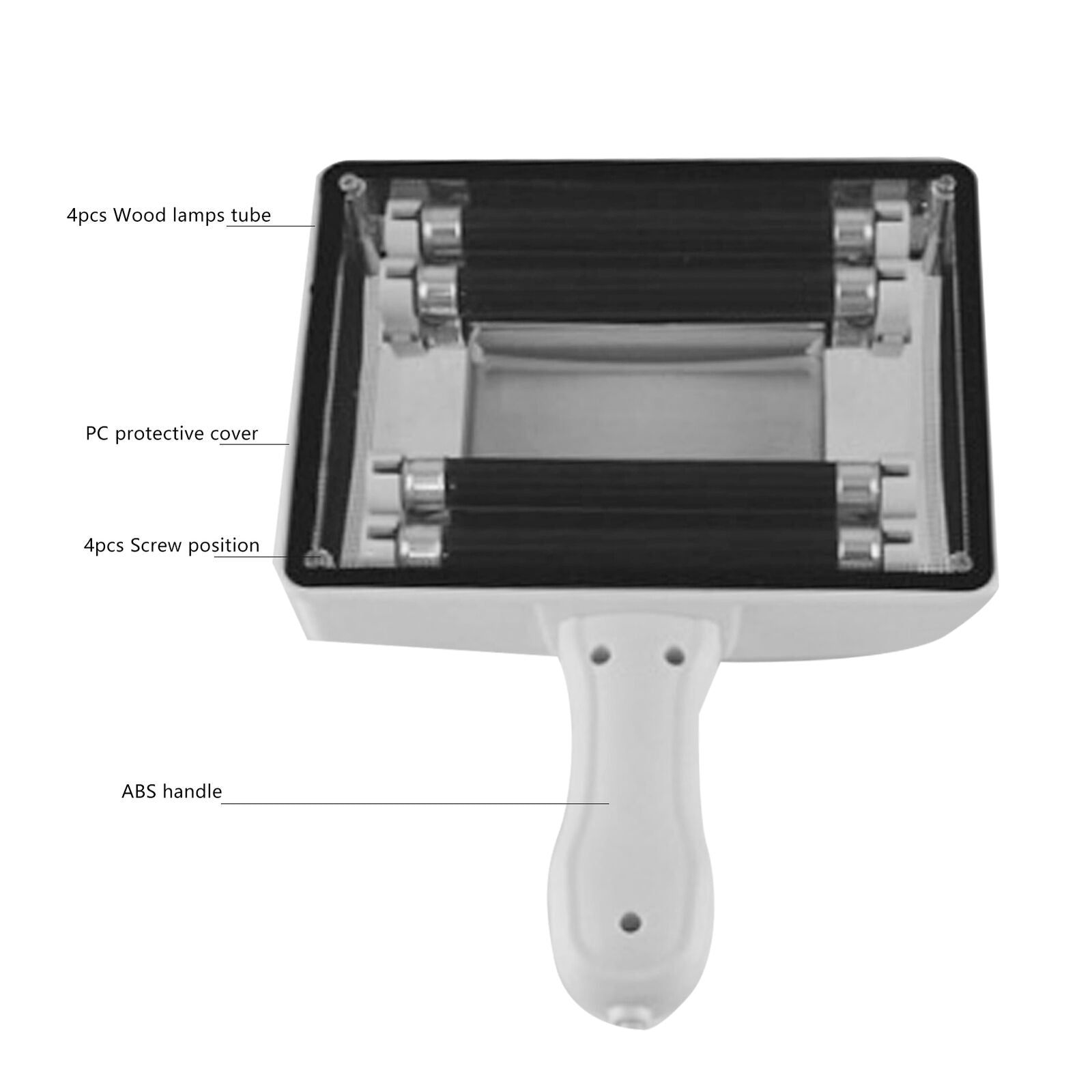 new EXAM Wood Lamp Skin Care UV Magnifyinglyzer Facial Beauty SPA Salon Machine HGF koeek - KOEEK