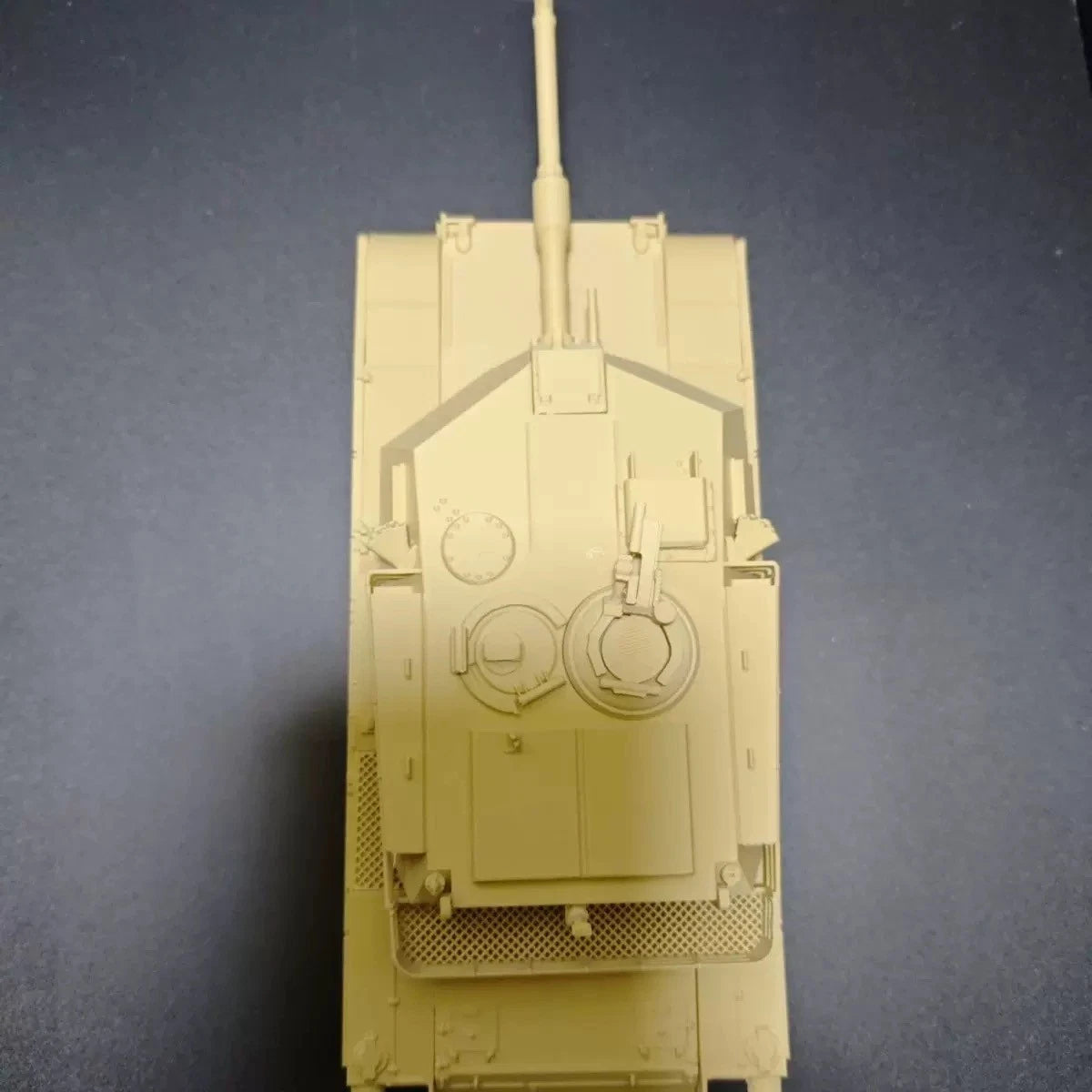 1:35M1A1 Abrams Tank Finished Model Rotatable Turret Movable Tracks Display 07FC0E-D4 - KOEEK