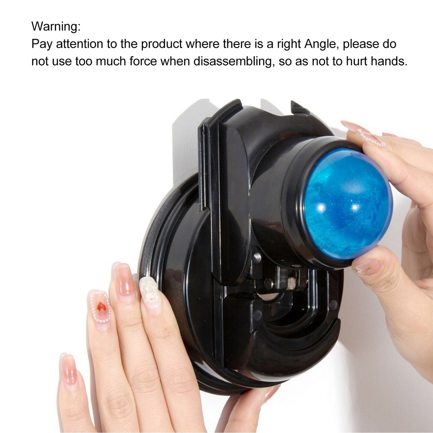 new Wall Massageler Manual Suction Cup Massage Ball Mountable Muscle MassageBall HGF koeek - KOEEK