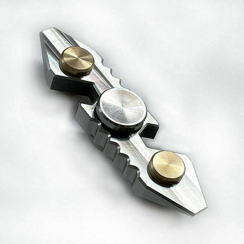 TC4 Titanium Finger Spinner EDC Toy Multi Pry Bar Bottle Opener Crowbar Tool 07FC0E-D4 - KOEEK