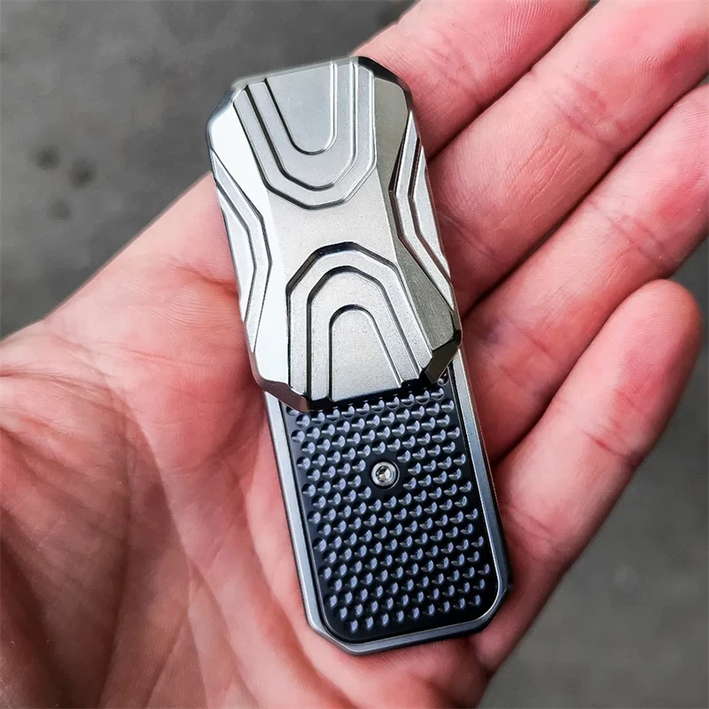 EDC Titanium Alloy King Crab Fidget Haptic Slider Metal Fidget Toys ADHD Tool 07FC0E-D4 - KOEEK