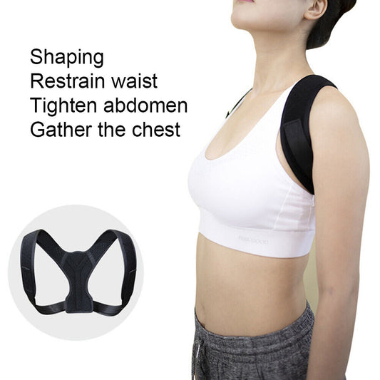 new Back Spine Hunchback Correction Belt Posture Corrector Brace(L(Bust95-115cm) HGF koeek - KOEEK