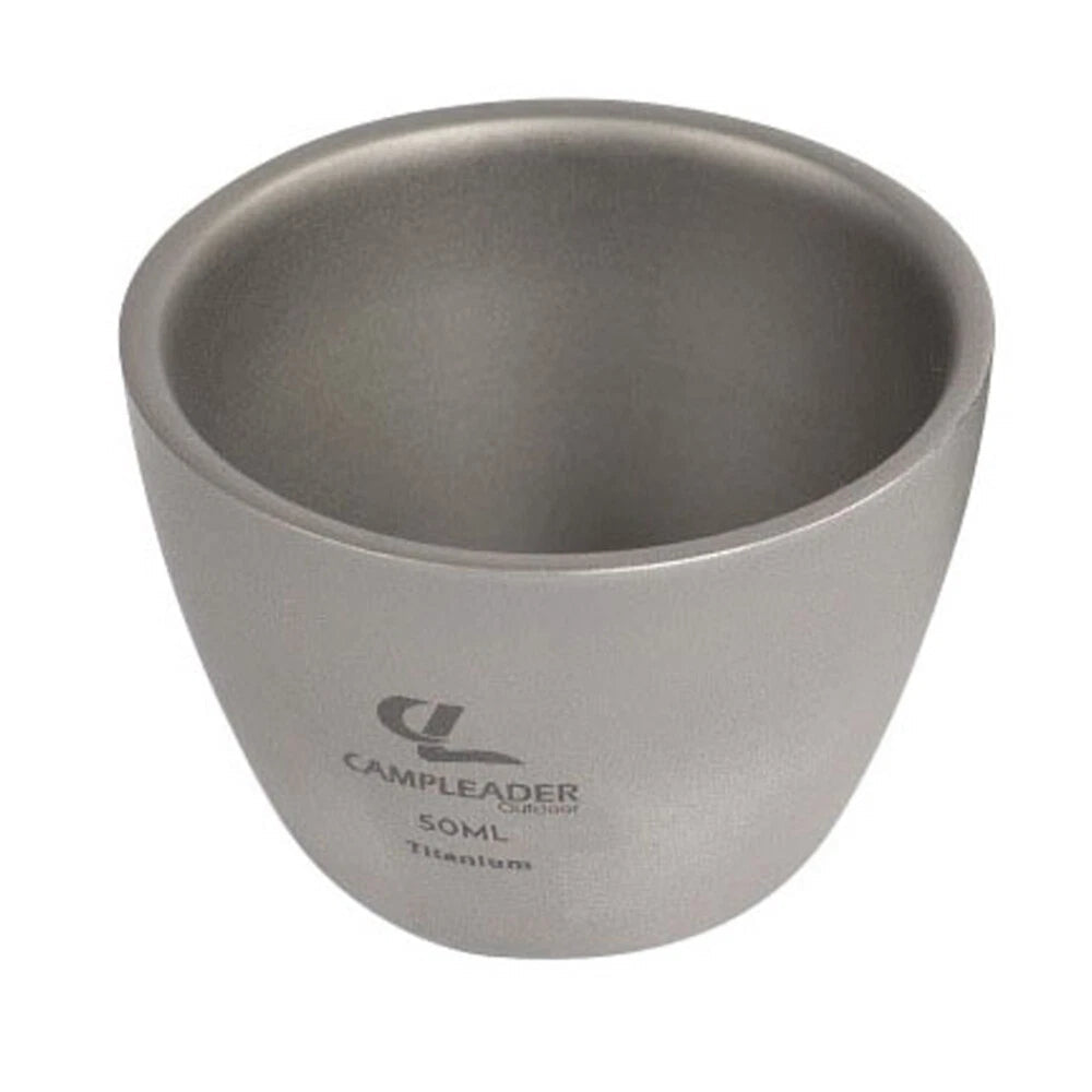 Titanium Outdoor Tea Set Travel Coffe Mug Portable Coffee Cup EDC Gifts 07FC0E-D4 - KOEEK
