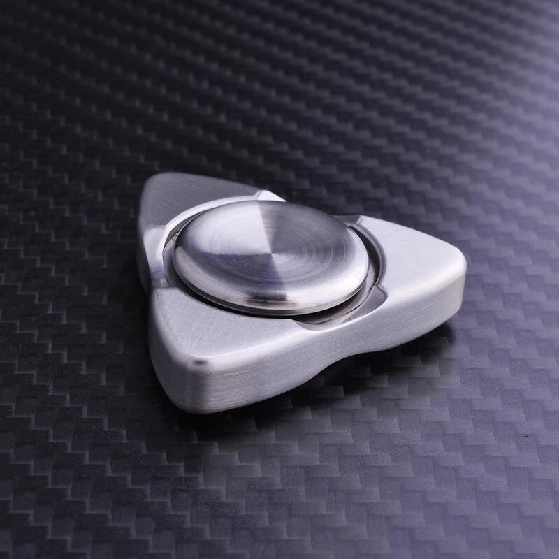 Haptic Toy Fidget Finger Spinner Pocket EDC Stainless Steel Spinning Top CNC Gif 07FC0E-D4 - KOEEK