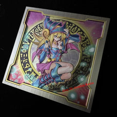Anime Yu-Gi-Oh! Black Magician Girl Large Metal Embossed 3D Region Center Card 07FC0E-D4 - KOEEK