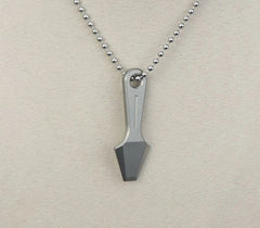 EDC Mini Titanium Keychain Pry Bar Crowbar Necklace Pendant Portable EDC Gadget 07FC0E-D4 - KOEEK