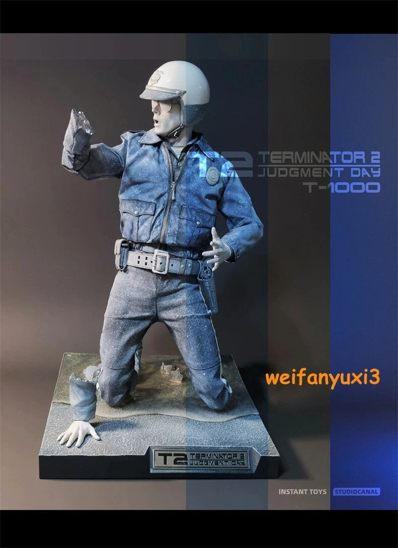1/4 Frozen T-1000 Action Figure Statue Instant Toy Terminator 2 Judgment Day 07FC0E-D4 - KOEEK