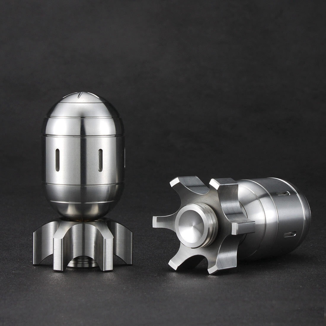 Fidget Spinner Toys EDC Clicker Model Nuclear Bomb Gifts Men Adults Metal Art 07FC0E-D4 - KOEEK