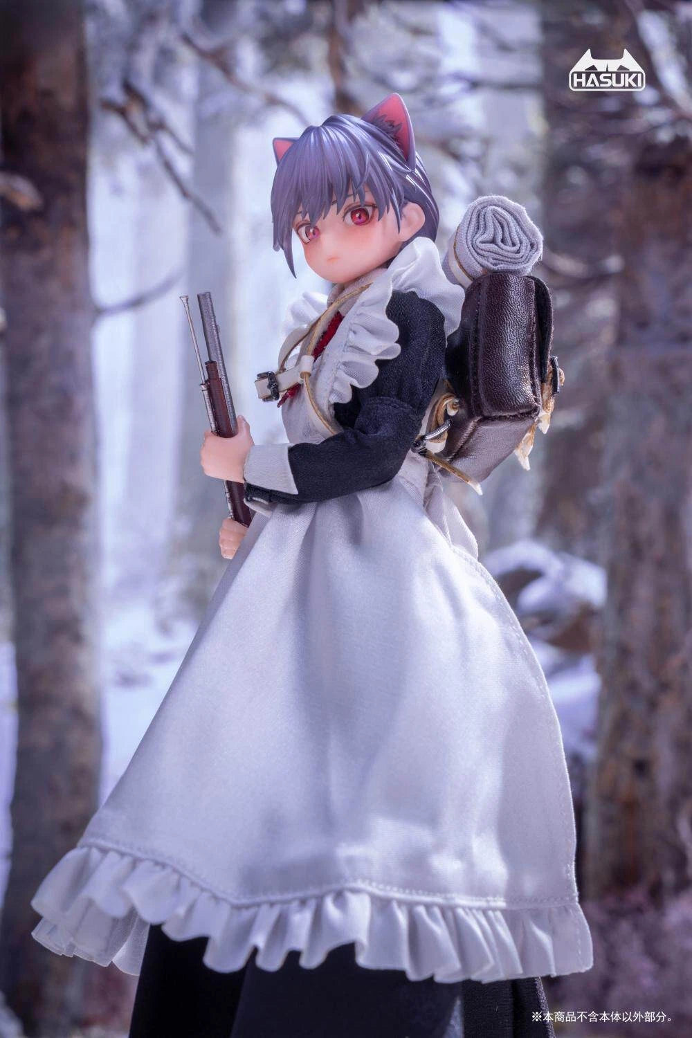 HASUKI PA010 Nun Maid Gunner 1/12 FKEY Complete Action Model Figure IN Stock HASUKI - KOEEK