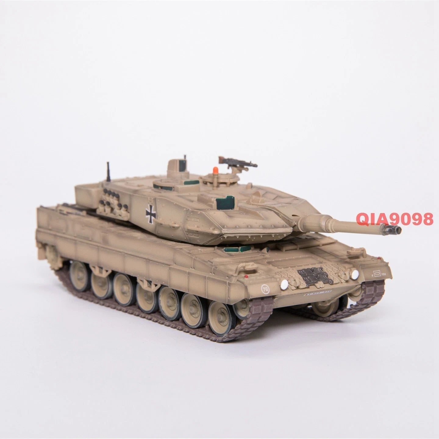 1:72 Scale German Leopard 2A5 Main Battle Tank Desert Metal Plastic Model 07FC0E-D4 - KOEEK
