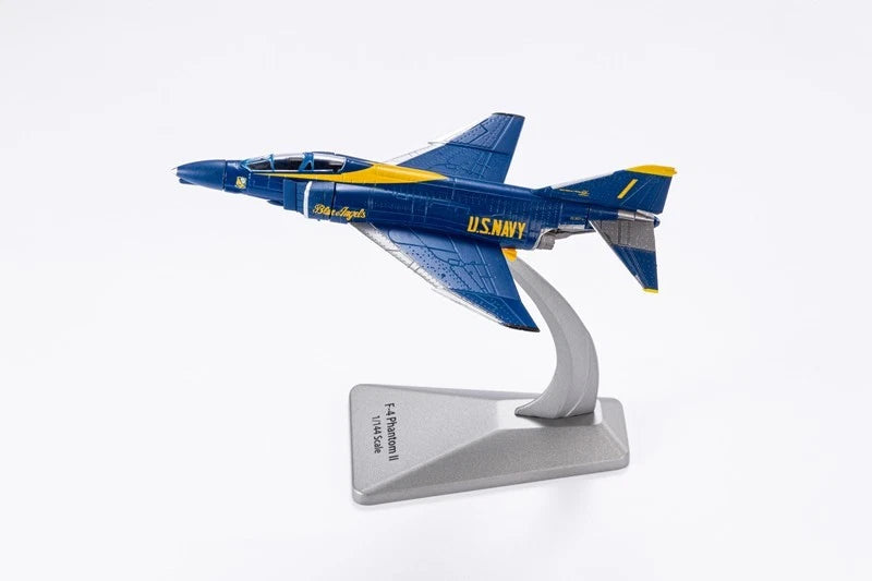 AF1 1/144 McDonnell Douglas F-4J "Blue Angels" Diecast Model 07FC0E-D4 - KOEEK