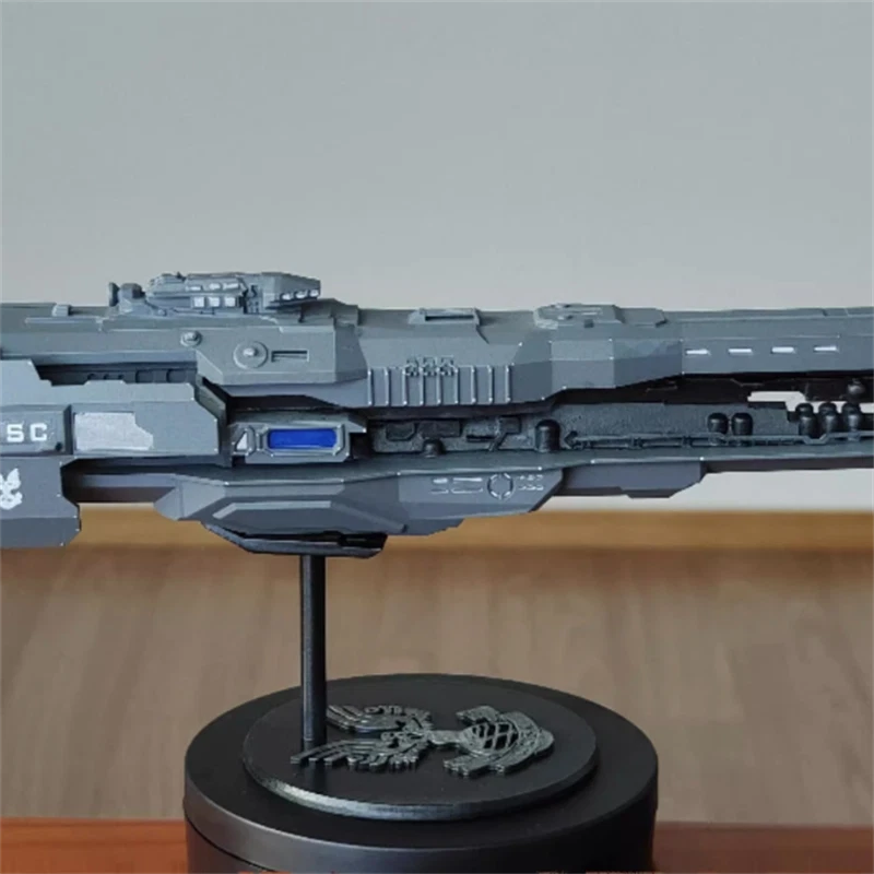 Halo 4 UNSC Resin sci-fi Spaceship Model Resin Spacecraft Handmade Figure Toy 07FC0E-D4 - KOEEK