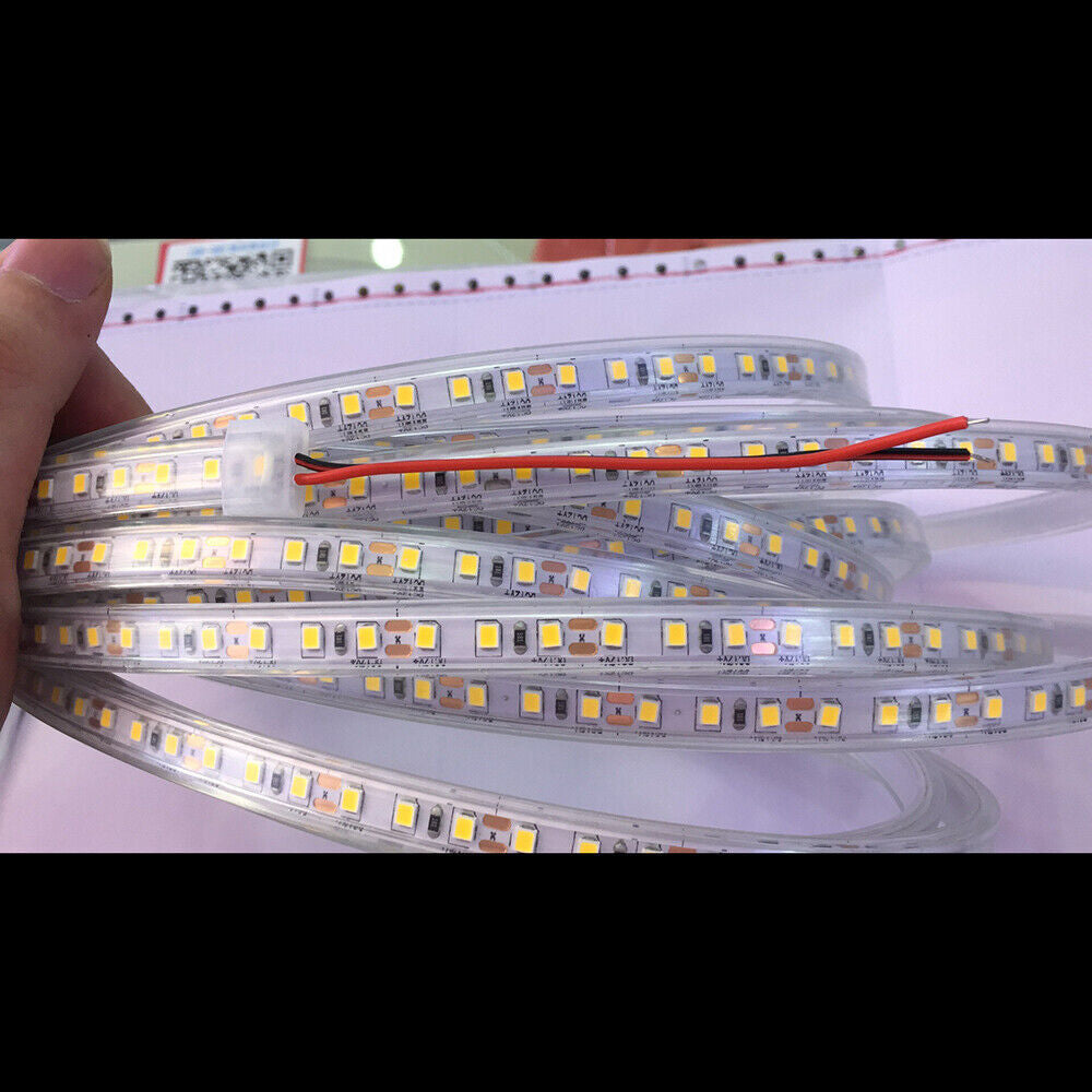 1-15M 24V 2835 120LED/M IP67 White Waterproof Flexible Rope Sign LED Strip Light 07FC0E-D4 - KOEEK