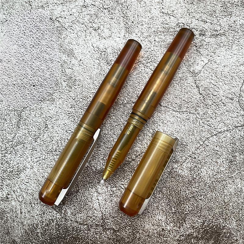 Polyetherimide ULTEM Titanium Alloy Rollerball Pen Ballpoint Gel Pen EDC gift 07FC0E-D4 - KOEEK