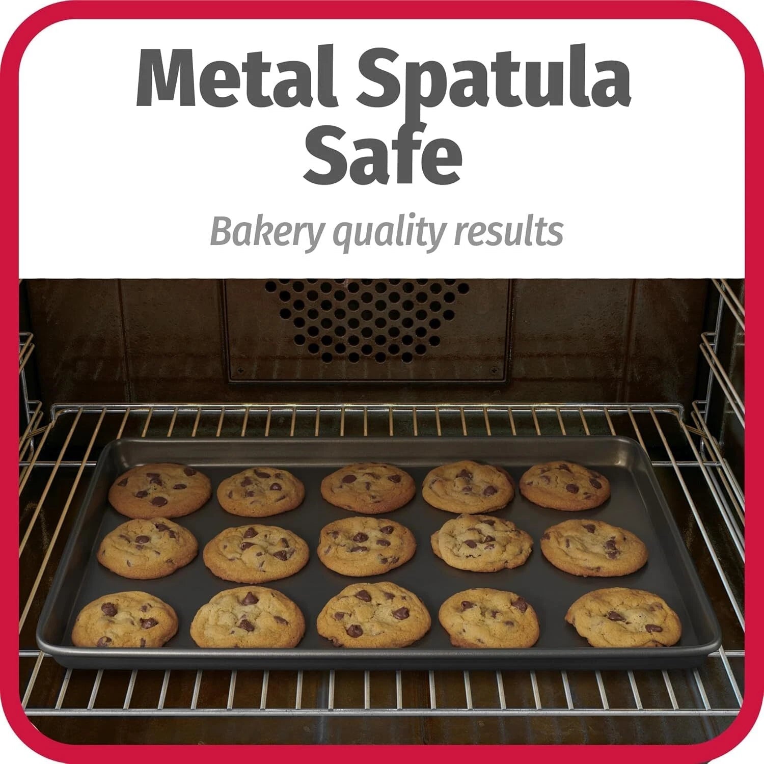 Everyday Nonstick Carbon Steel Baking Sheet Set, 3 Pack 07FC0E-D4 - KOEEK