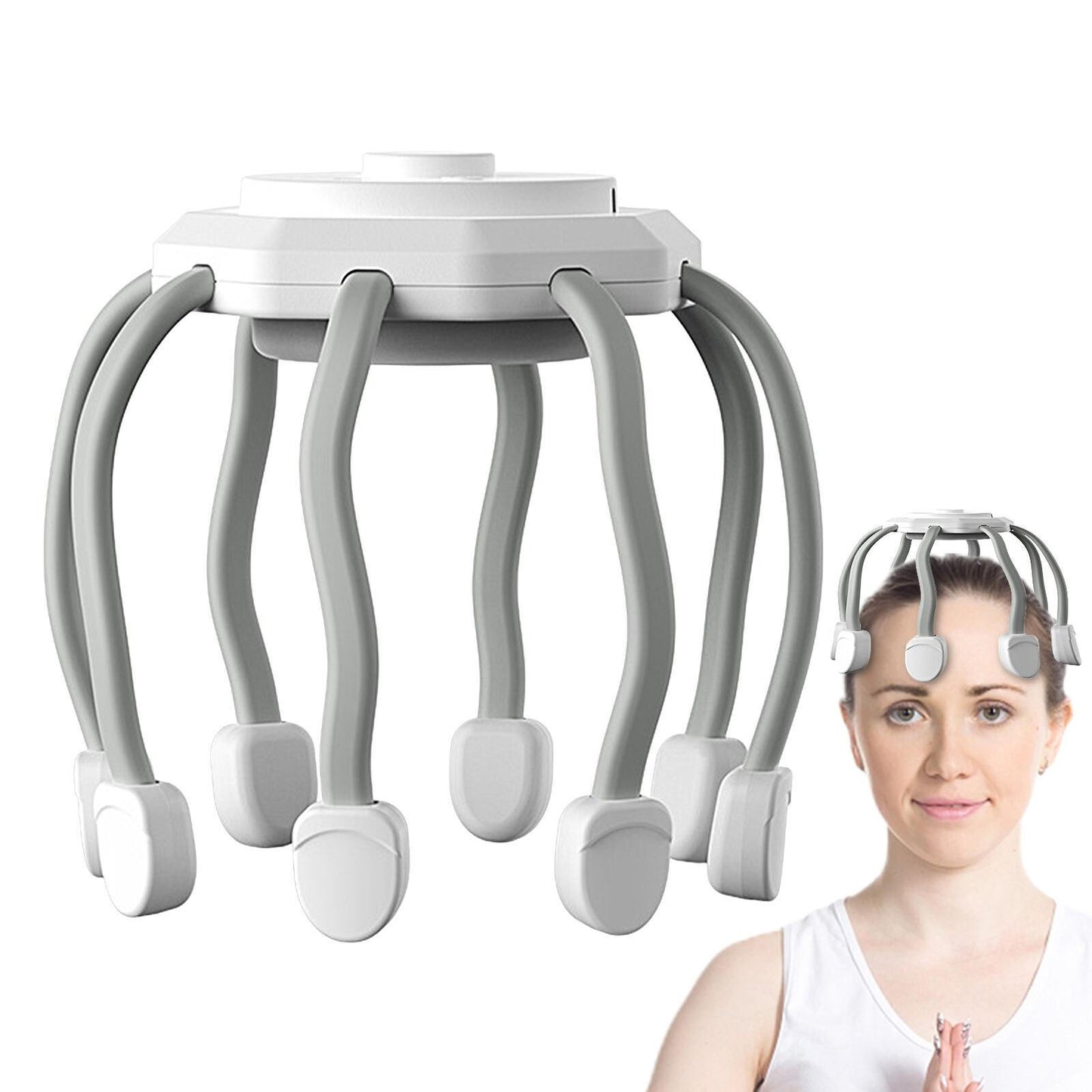 new Electric Scalp Massager Head Massager Portable Head Massager  3 Modes Massagers koeek - KOEEK