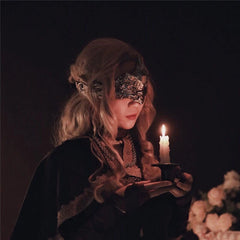 Dark Souls Ⅲ Fire Keeper Eye Mask Priestess Crown Cosplay Costumes Props PU Mask 07FC0E-D4 - KOEEK