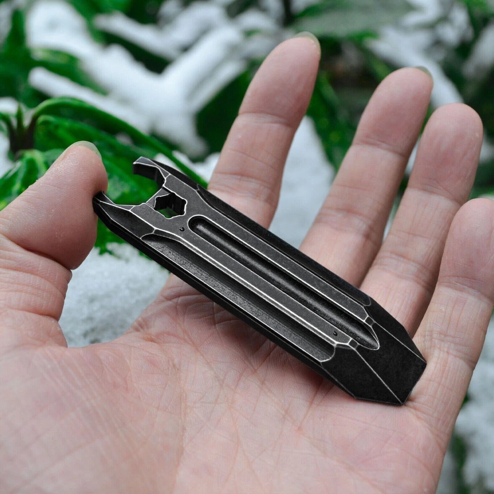 Mini Crowbar Pry Bar Titanium alloy EDC Portable Tools Tactical Opener Wrench EDC - KOEEK