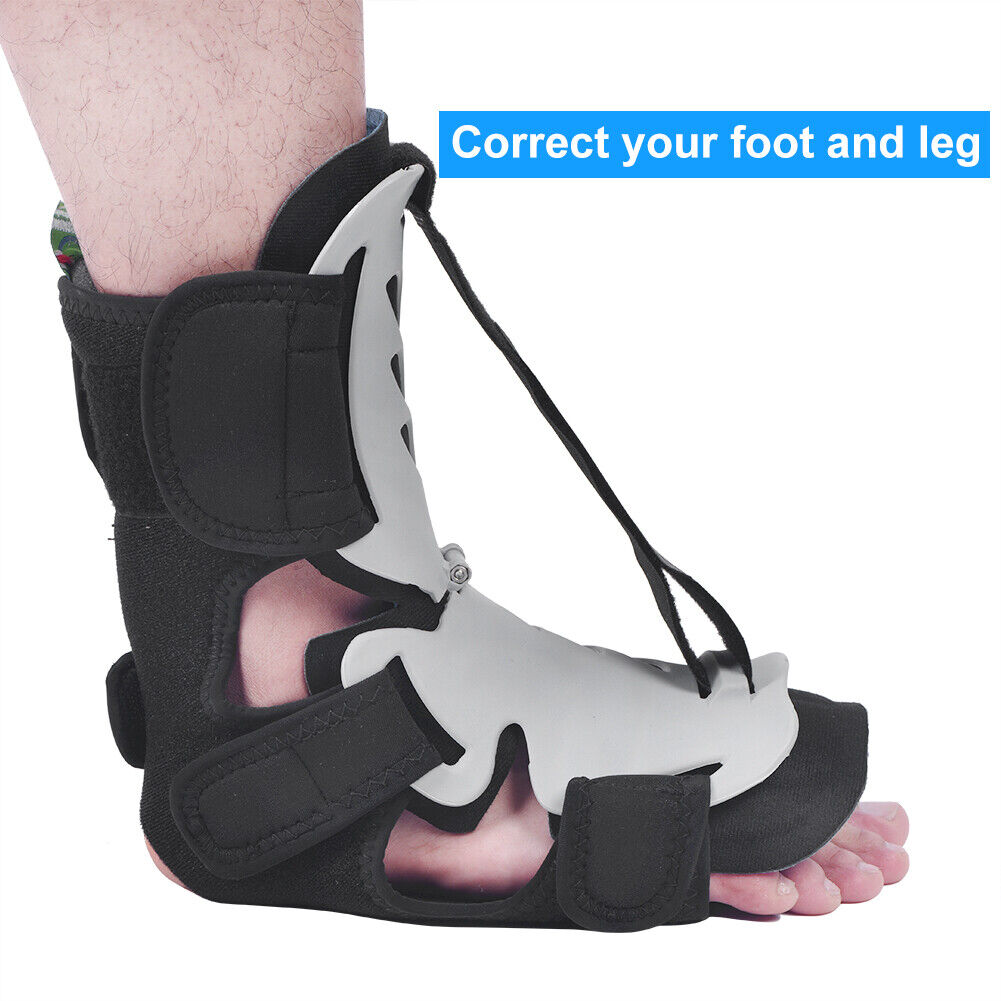 new Adjustable Foot Drop Orthosis Ankle Postural Corrector Brace Correction Nigh Cus koeek - KOEEK