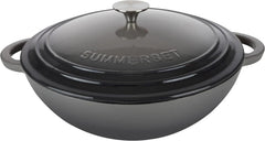 Enameled Cast Iron Crock Pot Dutch Oven 07FC0E-D4 - KOEEK